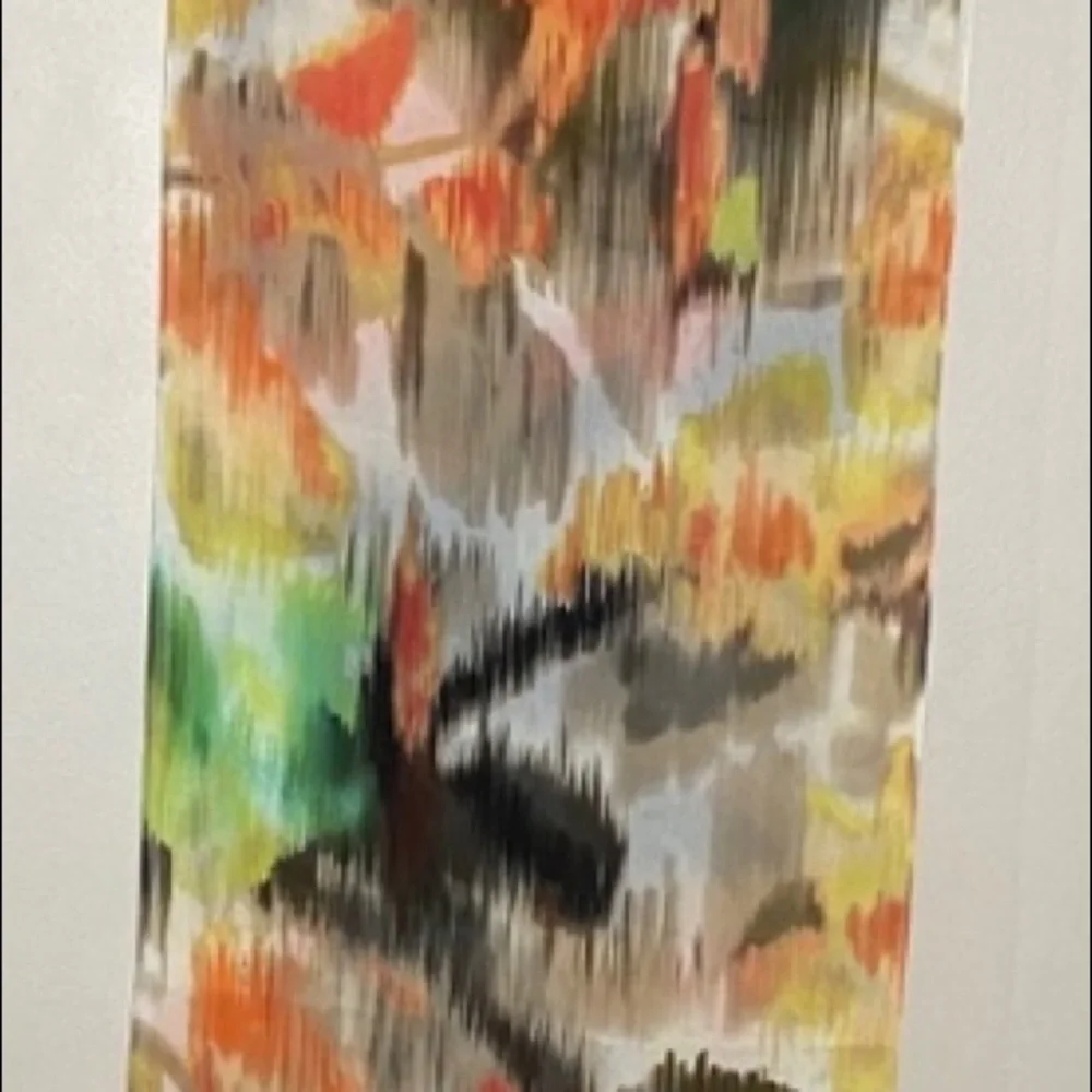 NWT Calvin Klein || woman’s multicolor scarf .L70”W14”